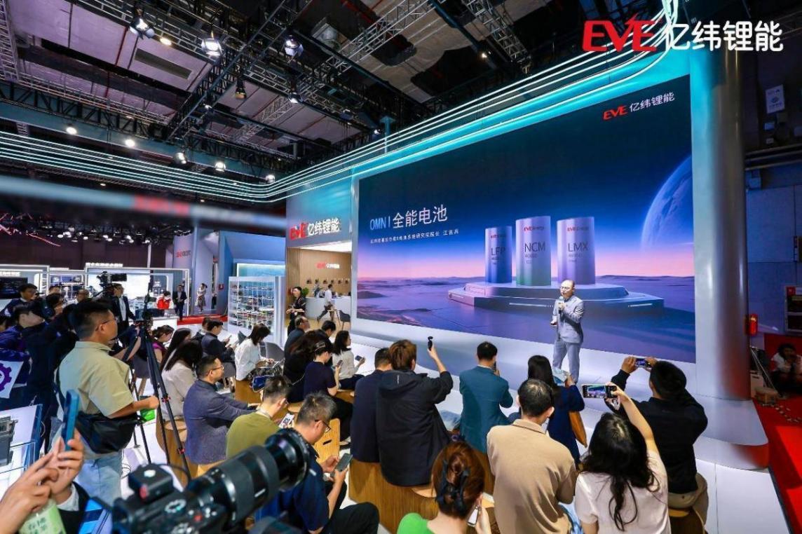 億緯鋰能上海車展秀實力,大圓柱電池技術引領新能源汽車新未來