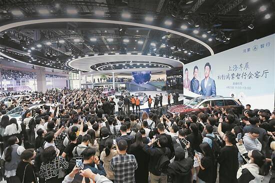 全球車企看過來 上海車展規模逆勢創新高