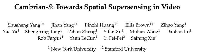 謝賽寧×李飛飛×LeCun首次聯手!寒武紀-S「空間超感知」AI震撼登場