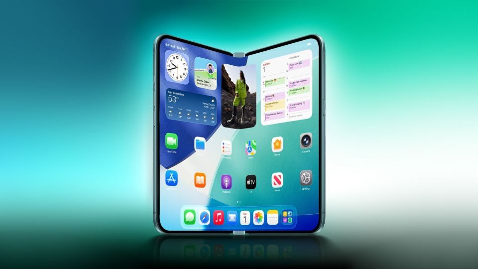 業界首款:消息稱蘋果iPhone Fold折疊屏手機已實現無折痕設計 圖片